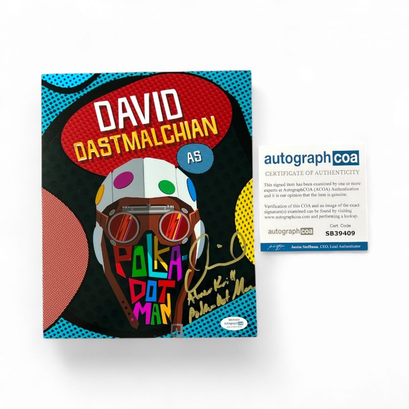 David Dastmalchian - The Suicide Squad / Polka Dot Man - 10x8 - ACOA
