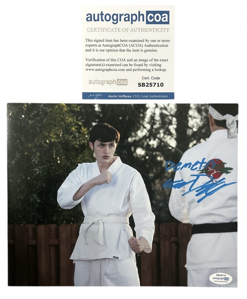 Gianni DeCenzo - 10x8 - cobra Kai - demetri - ACOA