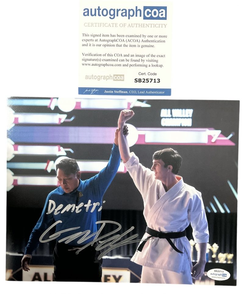 Gianni DeCenzo - 10x8 - cobra Kai - demetri - ACOA