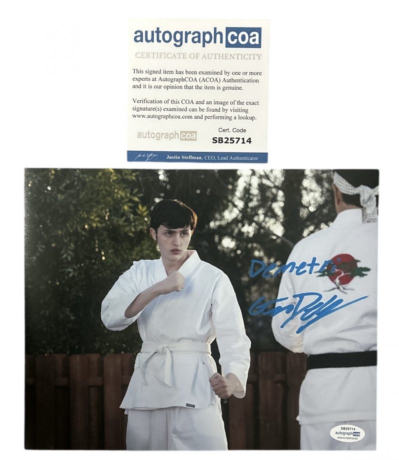 Gianni DeCenzo - 10x8 - cobra Kai - demetri - ACOA B