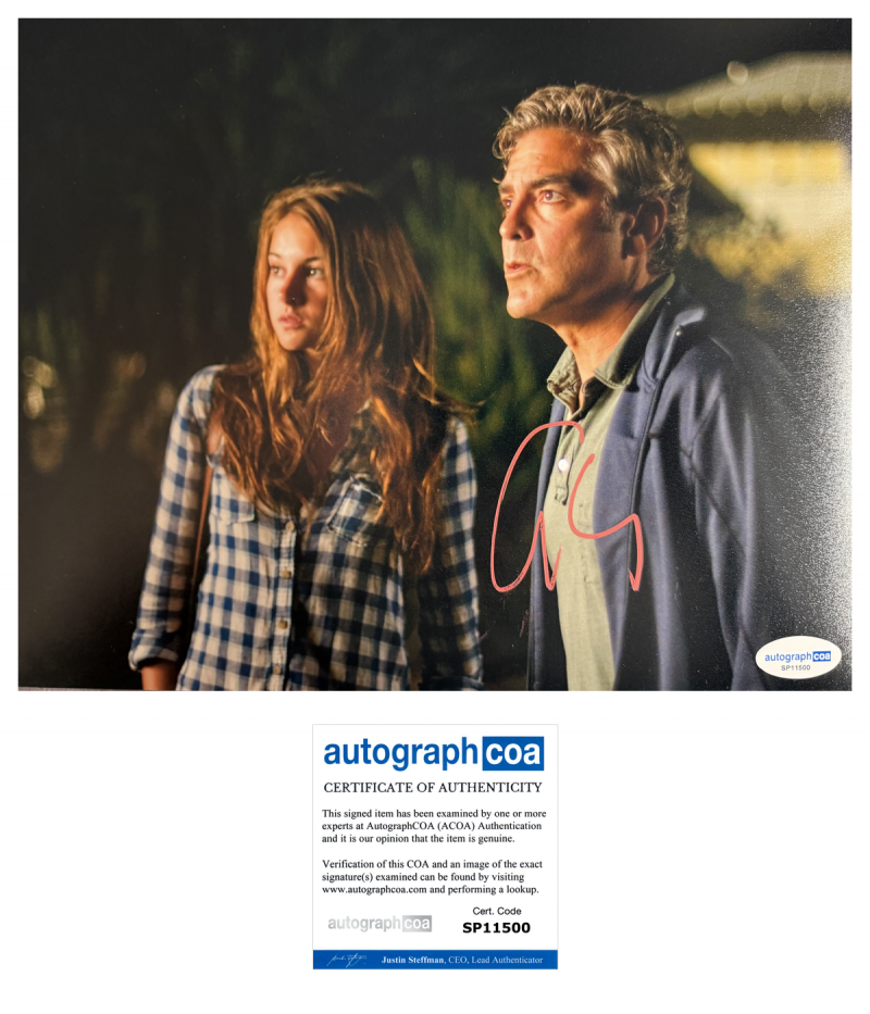 George Clooney - 10x8 - the descendants  - ACOA