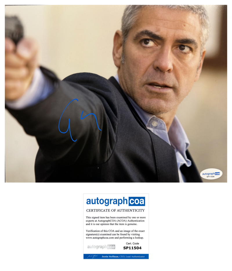 George Clooney - 10x8 - the American  - ACOA