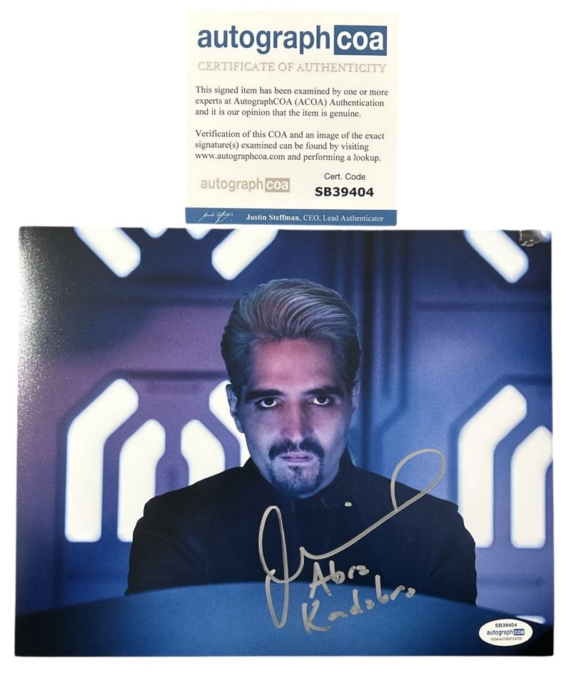 David dastmalchian - 10x8 - DC’s The Flash / Abra kadabra - ACOA 2