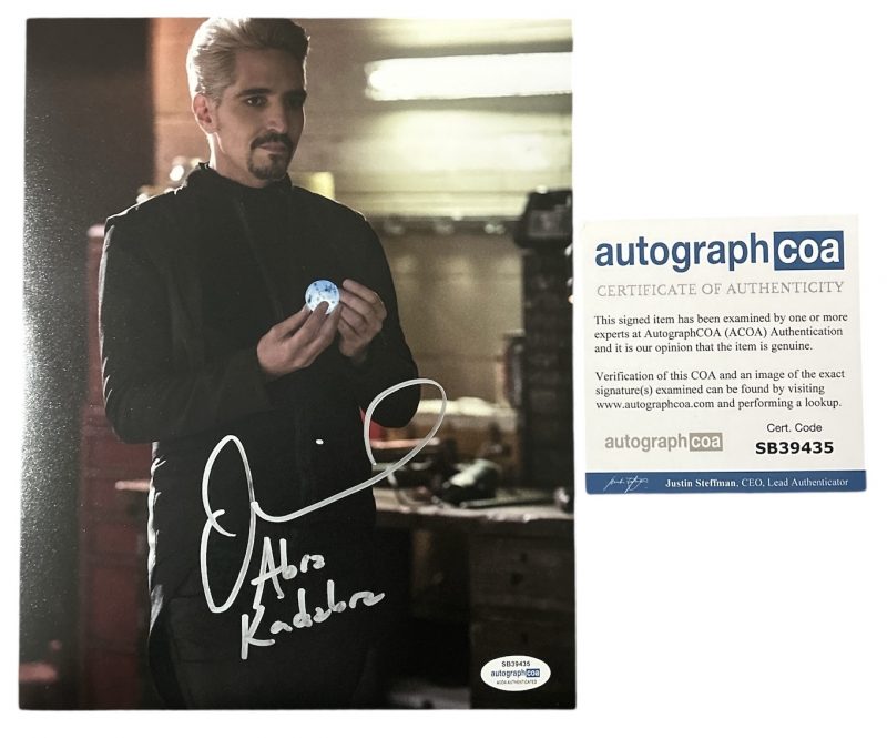 David dastmalchian - 10x8 - DC’s The Flash / Abra kadabra - ACOA