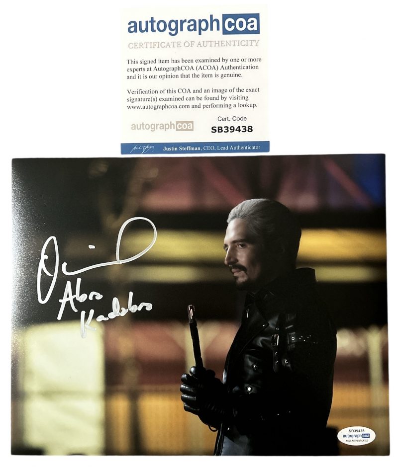 David dastmalchian - 10x8 - DC’s The Flash / Abra kadabra - ACOA