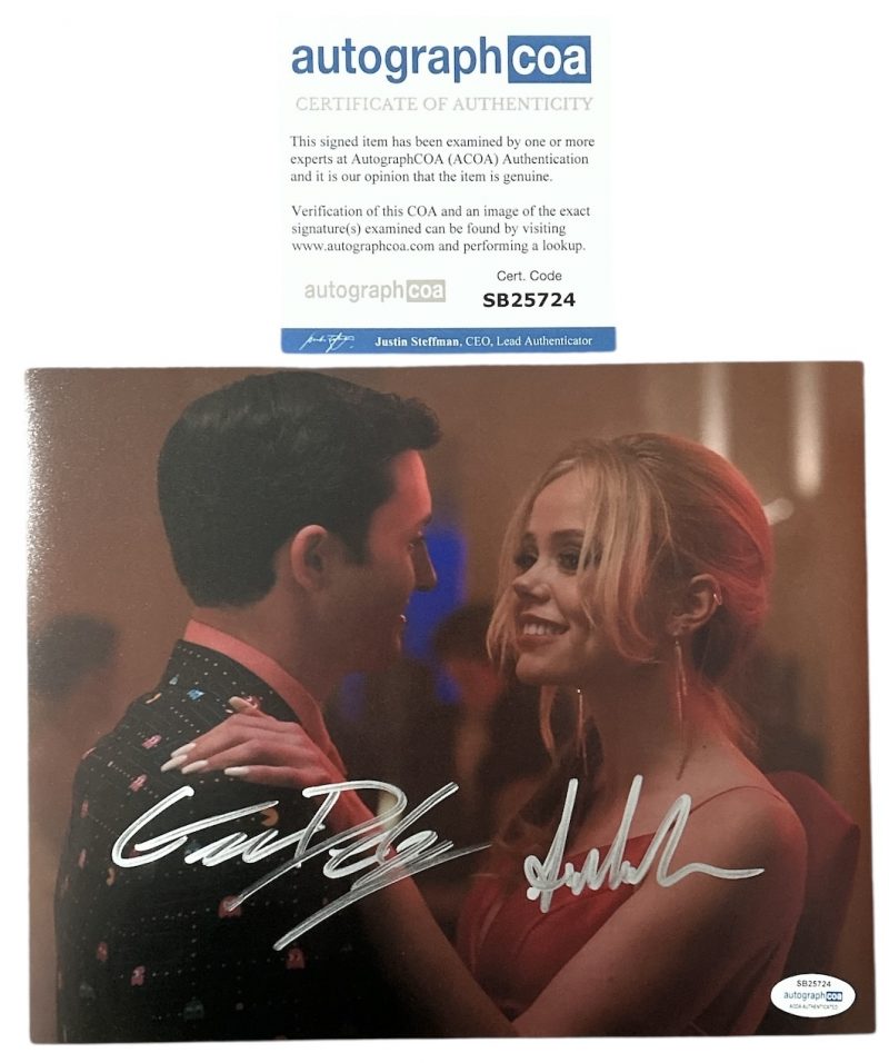Gianni DeCenzo & Annalisa Cochrane - cobra Kai - 10x8 - double signed - ACOA