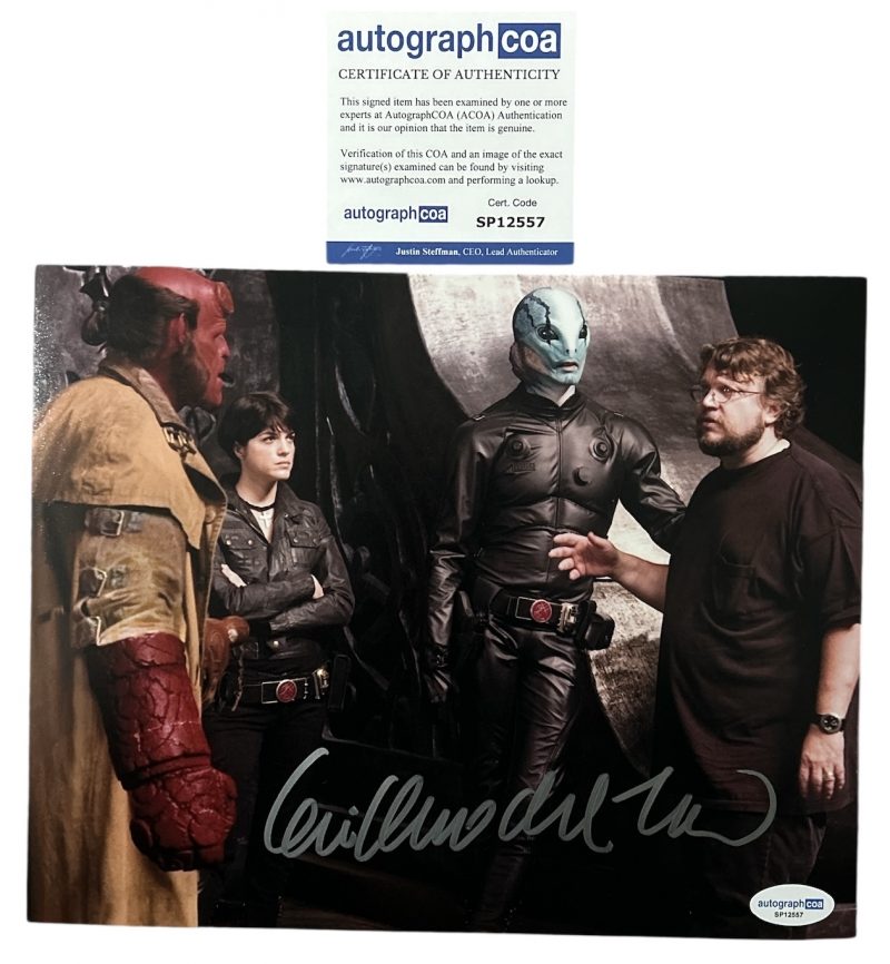 Guillermo Del toro - 10x8 - Hellboy - director - ACOA