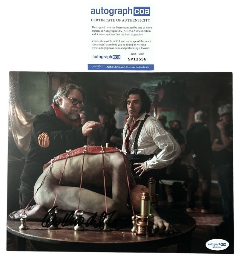 Guillermo Del toro - 10x8 - Frankenstein - director - ACOA