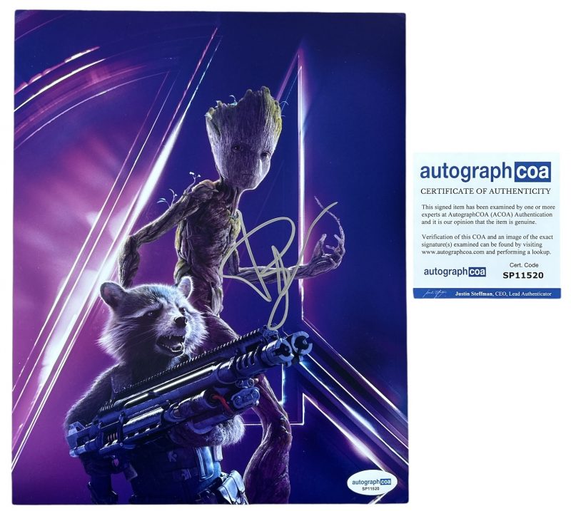 Bradley cooper - 10x8 - guardians of the galaxy - ACOA