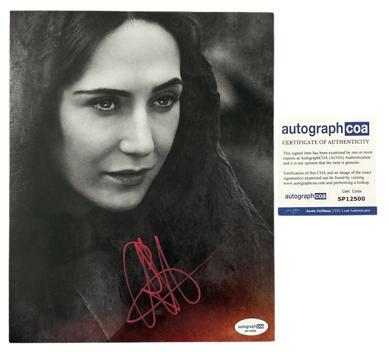 Carice van houten - 10x8 - game of thrones - ACOA