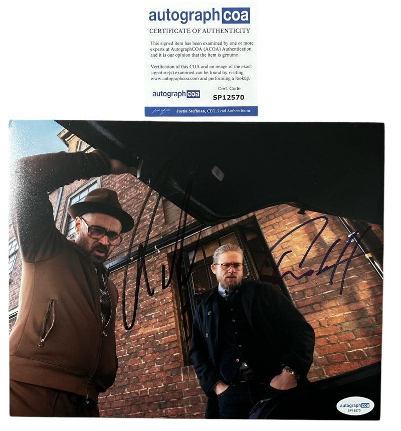 Colin Farrell & Charlie hunnam - 10x8 - The gentleman - ACOA