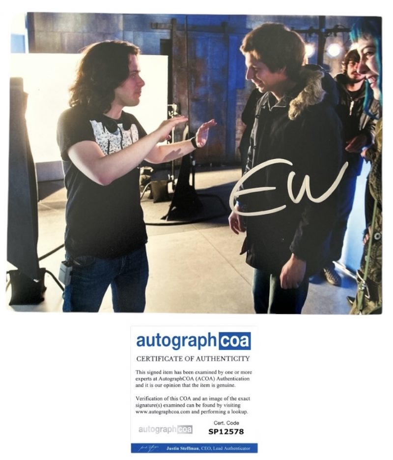 Edgar wright - 10x8 - director - Scott pilgrim vs the world  - ACOA