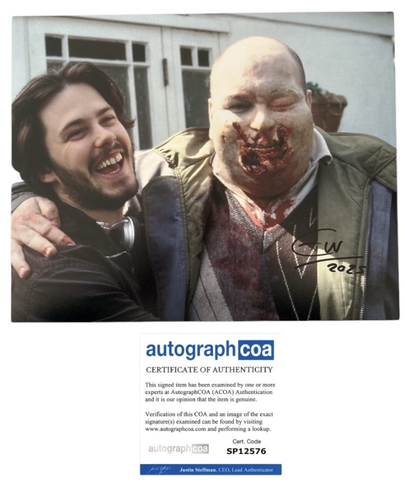 Edgar wright - 10x8 - director - Shaun of the dead - ACOA
