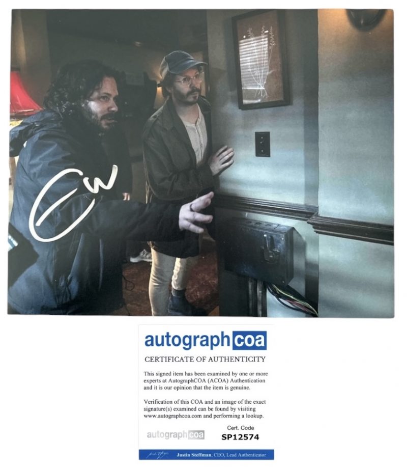 Edgar wright - 10x8 - director - the running man  - ACOA