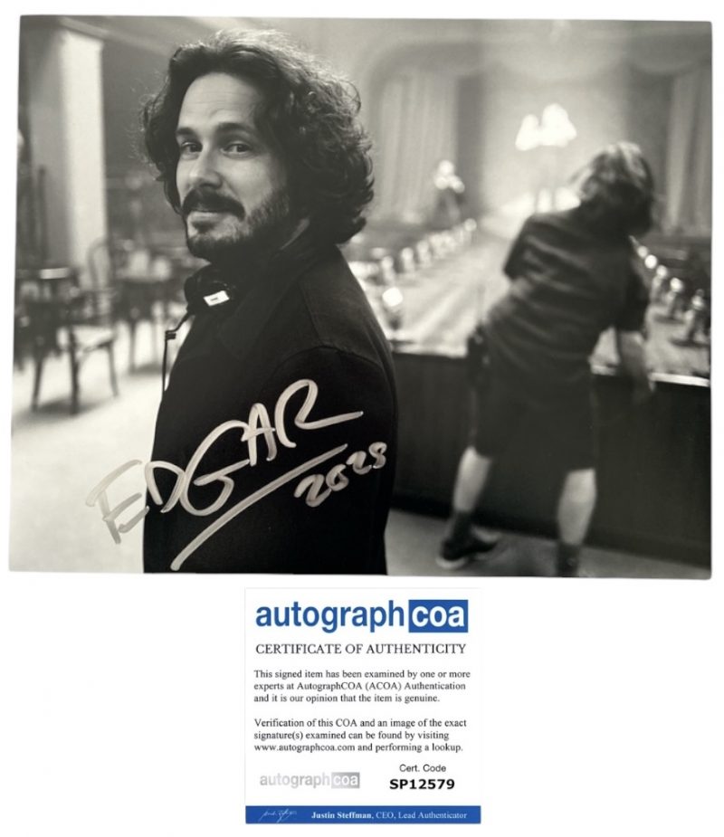 Edgar wright - 10x8 - director - last night in Soho - ACOA