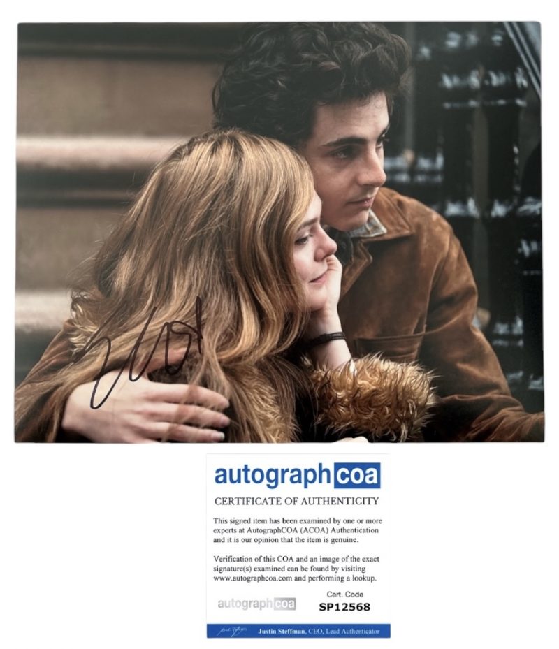 Elle fanning - 10x8 - A complete unknown  - ACOA