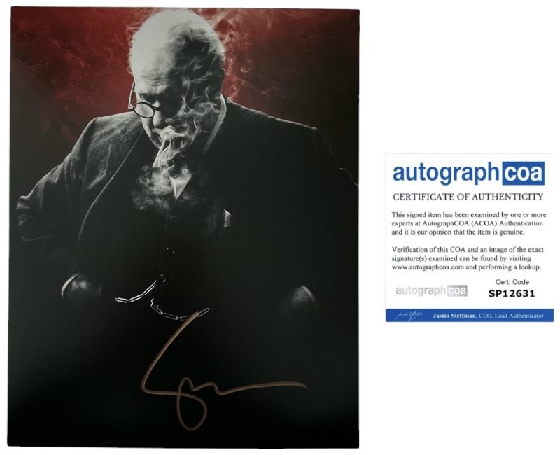 Gary oldman - 10x8 - Darkest Hour - ACOA