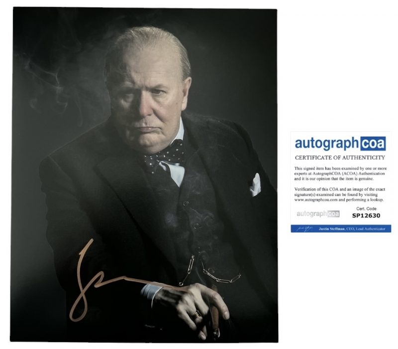 Gary oldman - 10x8 - Darkest Hour - ACOA