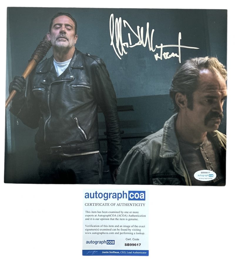 Jeffrey Dean Morgan - 10x8 - walking dead - ACOA
