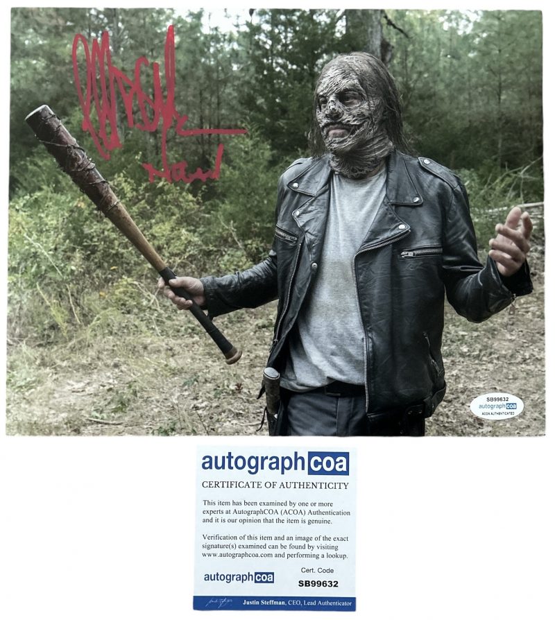 Jeffrey Dean Morgan - 10x8 - walking dead - ACOA
