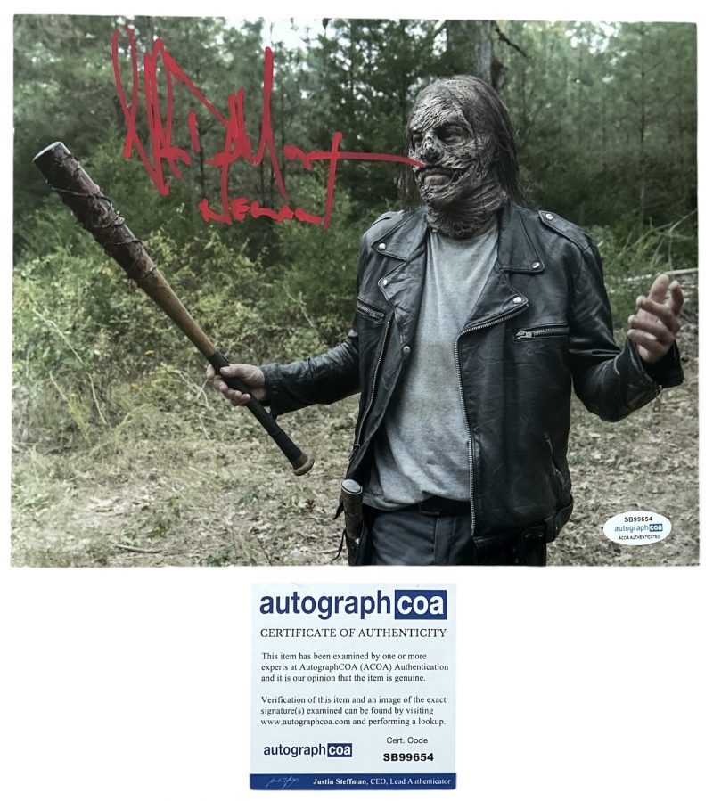 Jeffrey Dean Morgan - 10x8 - walking dead - ACOA