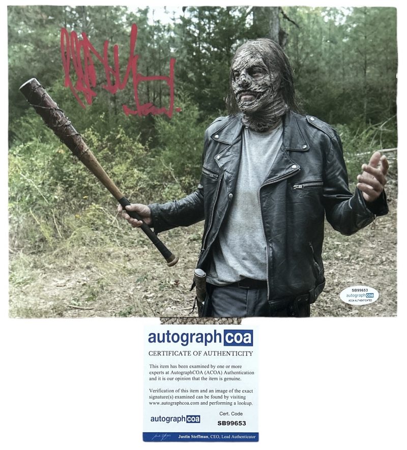 Jeffrey Dean Morgan - 10x8 - walking dead - ACOA