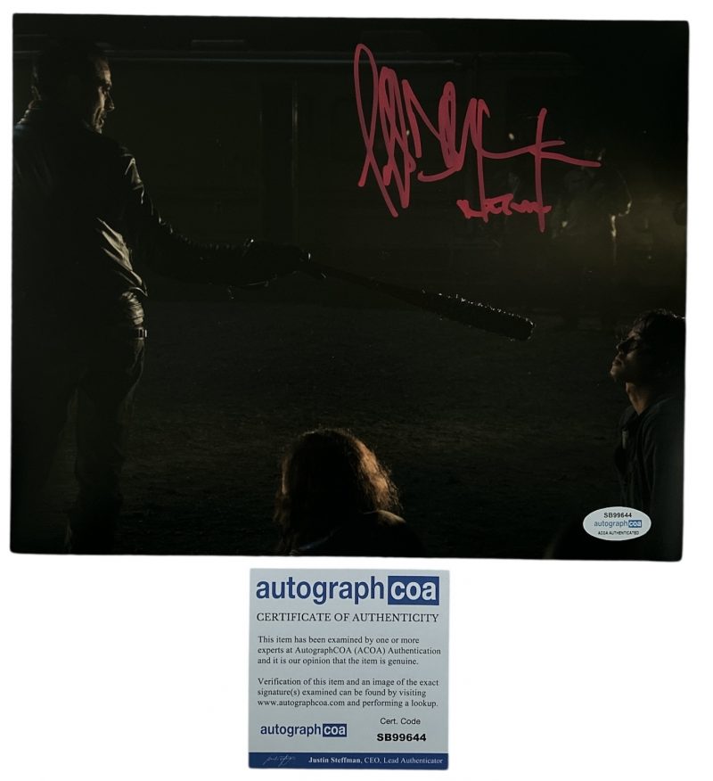 Jeffrey Dean Morgan - 10x8 - walking dead - ACOA