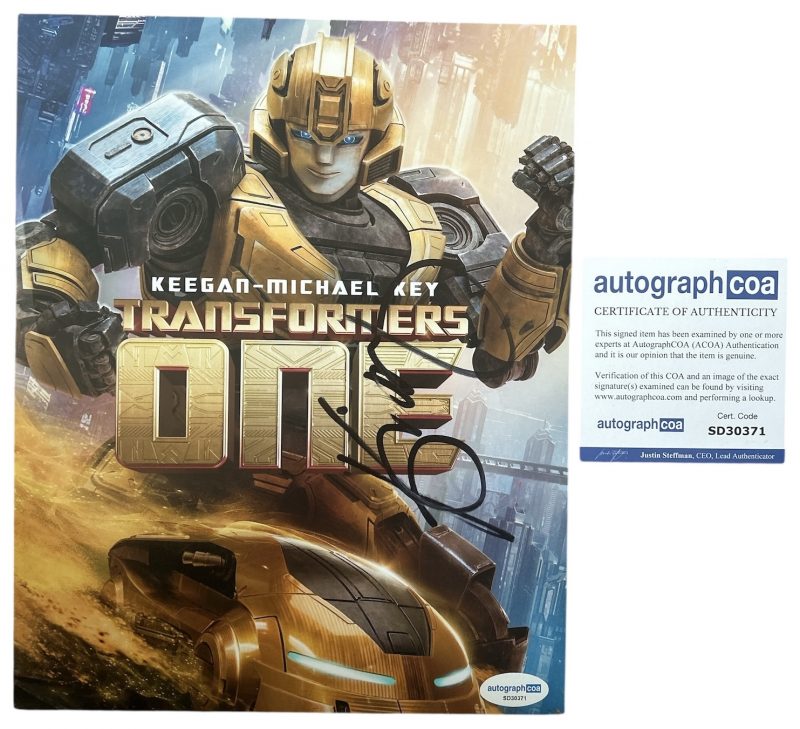 Keegan Michael key - 10x8 - transformers one - ACOA