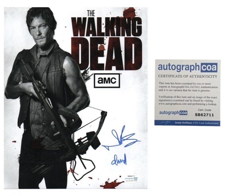 Norman Reedus - 10x8 - walking dead - ACOA