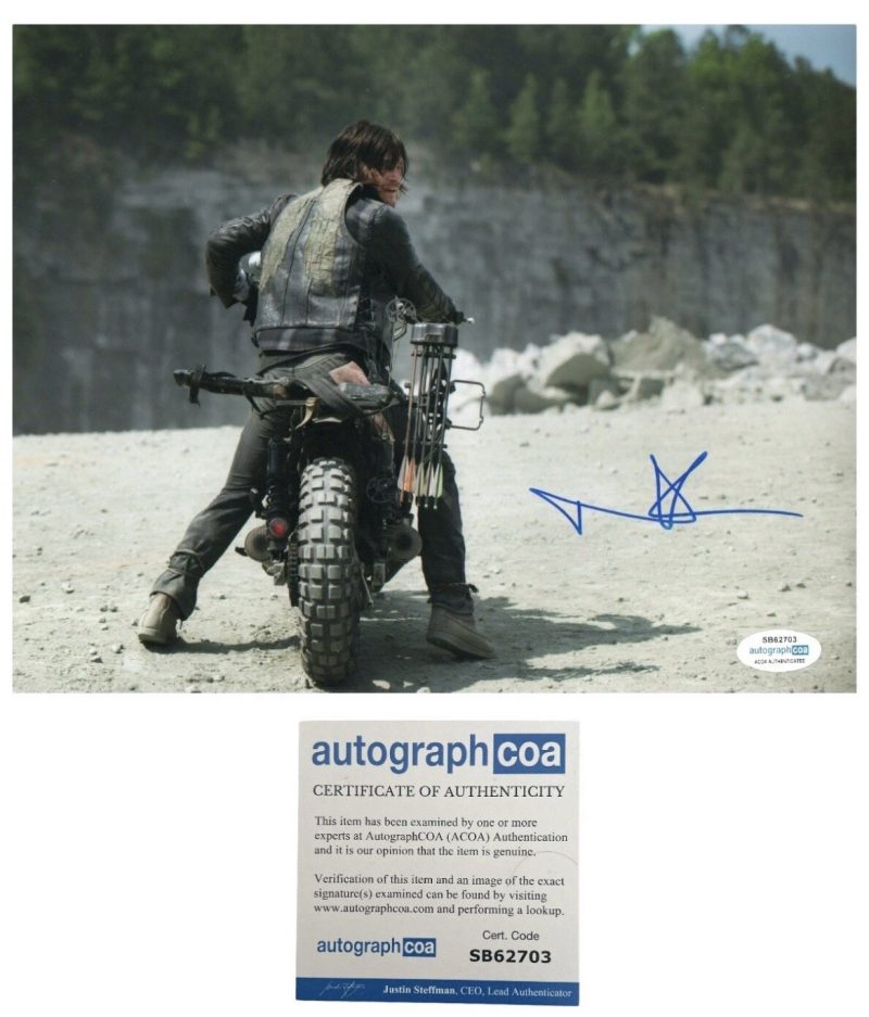 Norman Reedus - 10x8 - walking dead - ACOA