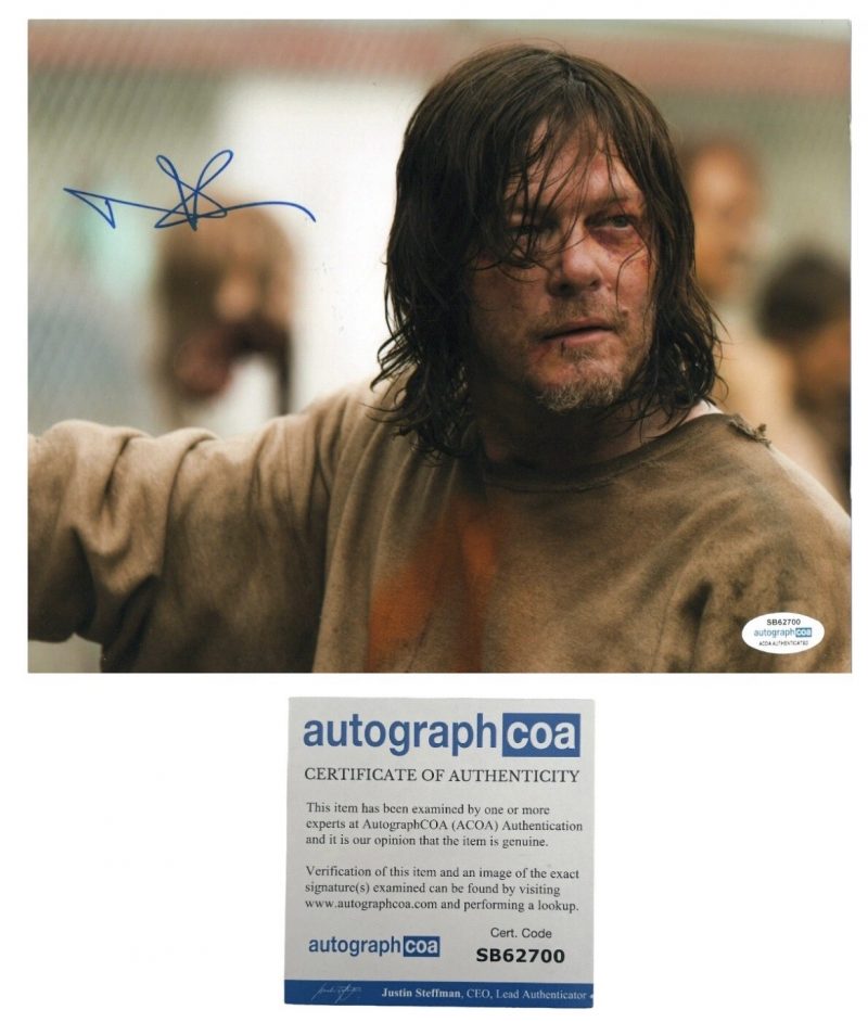 Norman Reedus - 10x8 - walking dead - ACOA