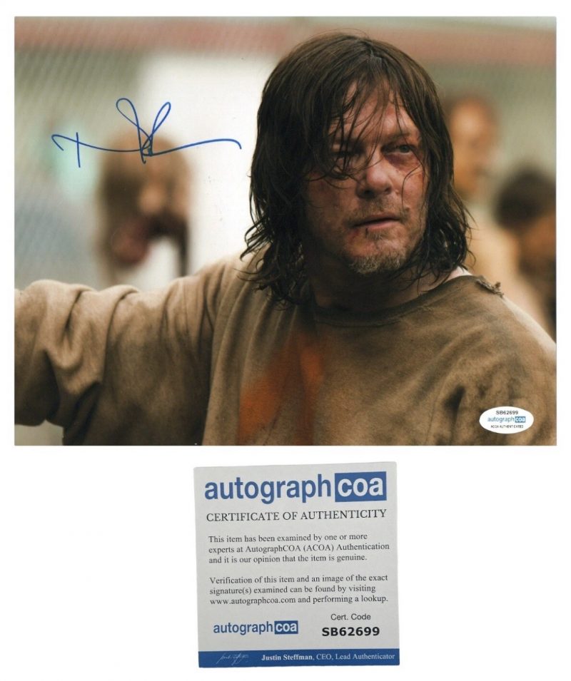 Norman Reedus - 10x8 - walking dead - ACOA