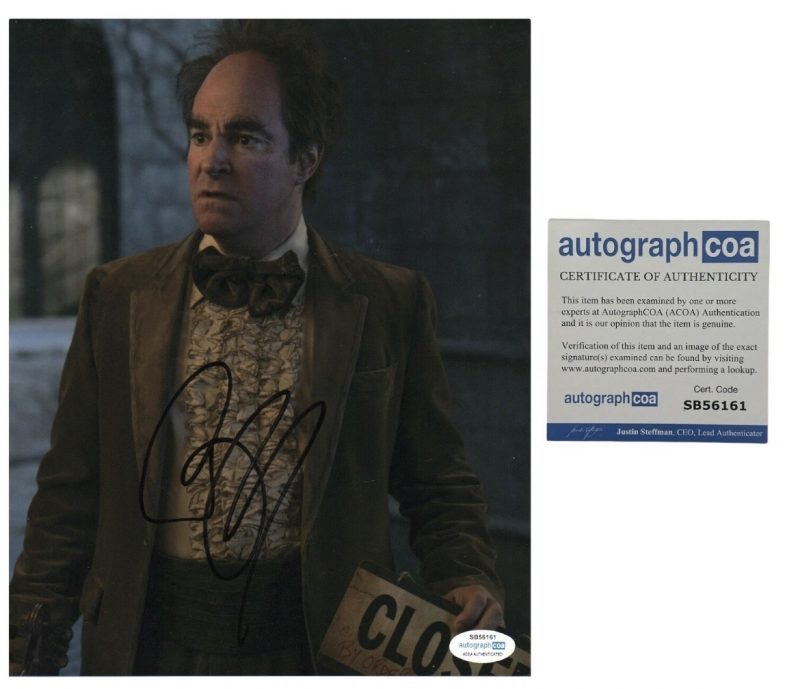 Roger bart - 10x8 - a series of unfortunate events - ACOA