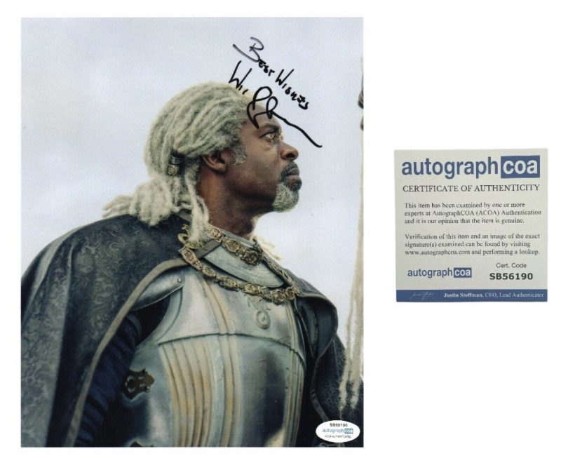 Wil Johnson - 10x8 - house of the dragon - ACOA