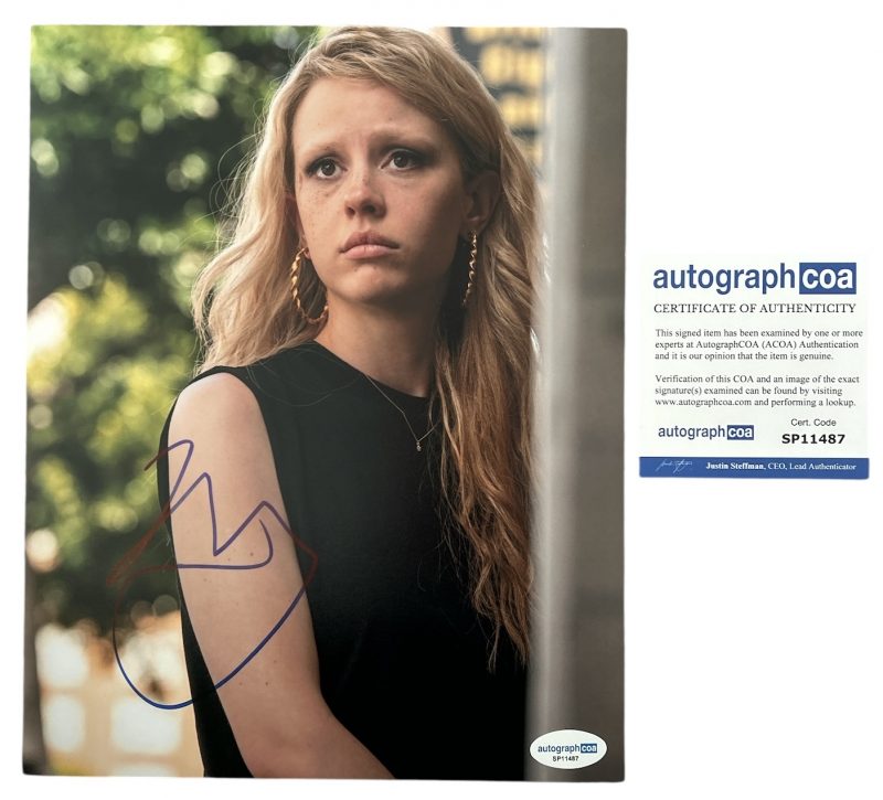 Mia Goth - 10x8 - maXXXine - ACOA