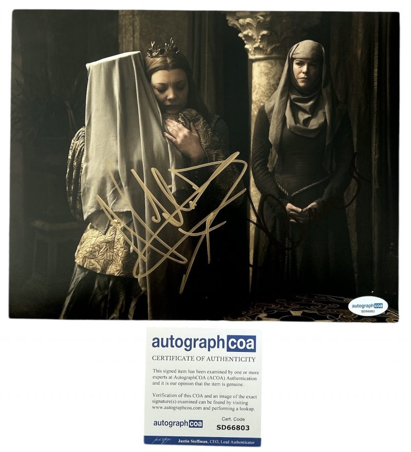 Natalie Dormer & Hannah Waddingham - 10x8 - Game of thrones - ACOA