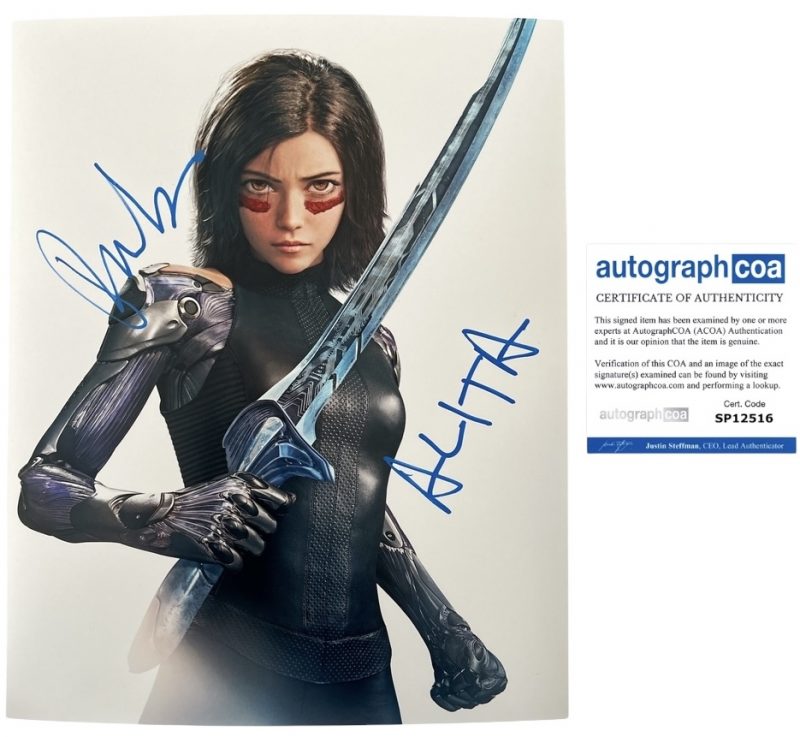 Rosa Salazar - 10x8 - Alita: Battle angel - ACOA