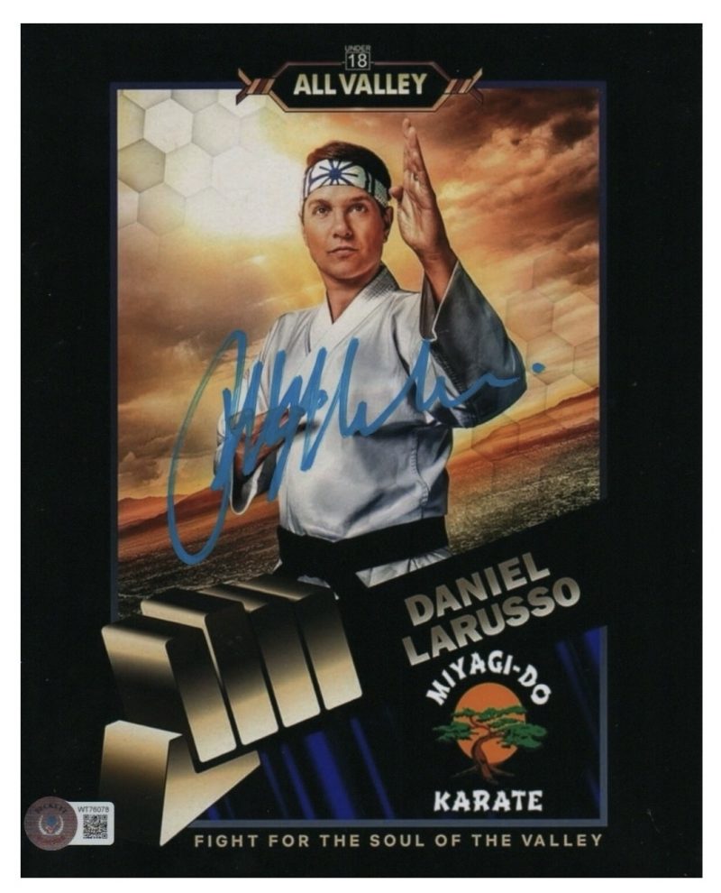 Ralph macchio - 10x8 - cobra Kai - BECKETT WITNESS