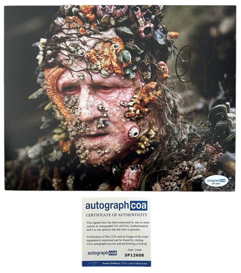 Stellan Skarsgård - 10x8 - pirates of the Caribbean- ACOA