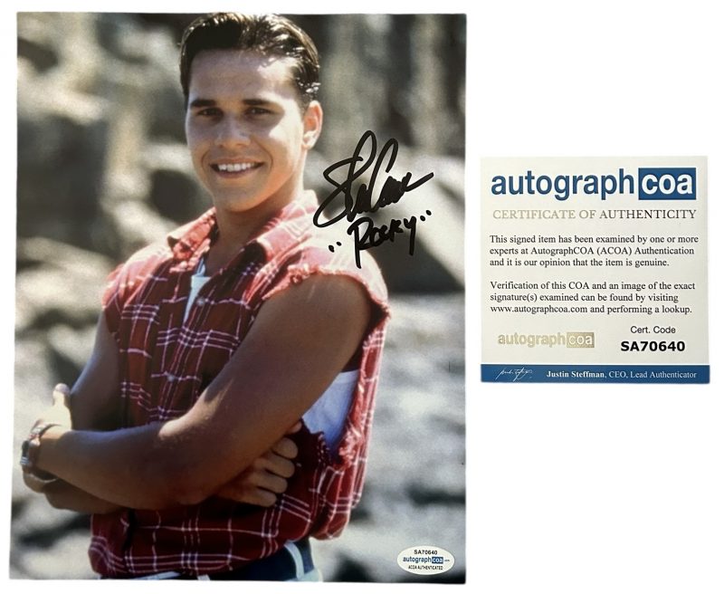 Steve Cardenas - 10x8 - power rangers - ACOA