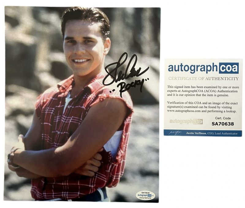 Steve Cardenas - 10x8 - power rangers - ACOA