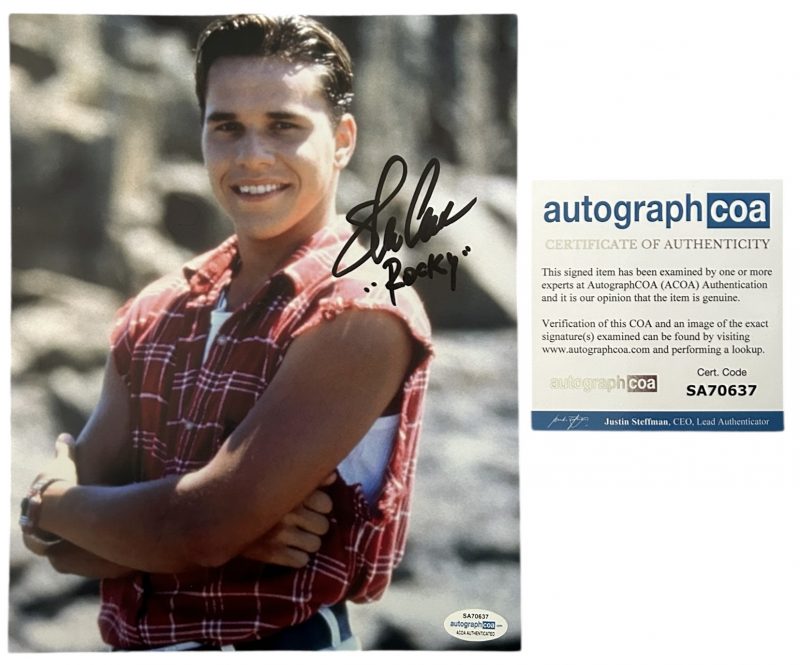 Steve Cardenas - 10x8 - power rangers - ACOA