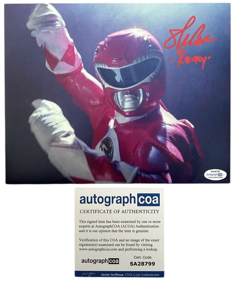 Steve Cardenas - 10x8 - power rangers - ACOA