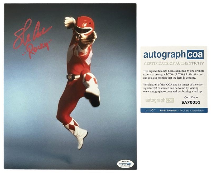 Steve Cardenas - 10x8 - Power Rangers - ACOA