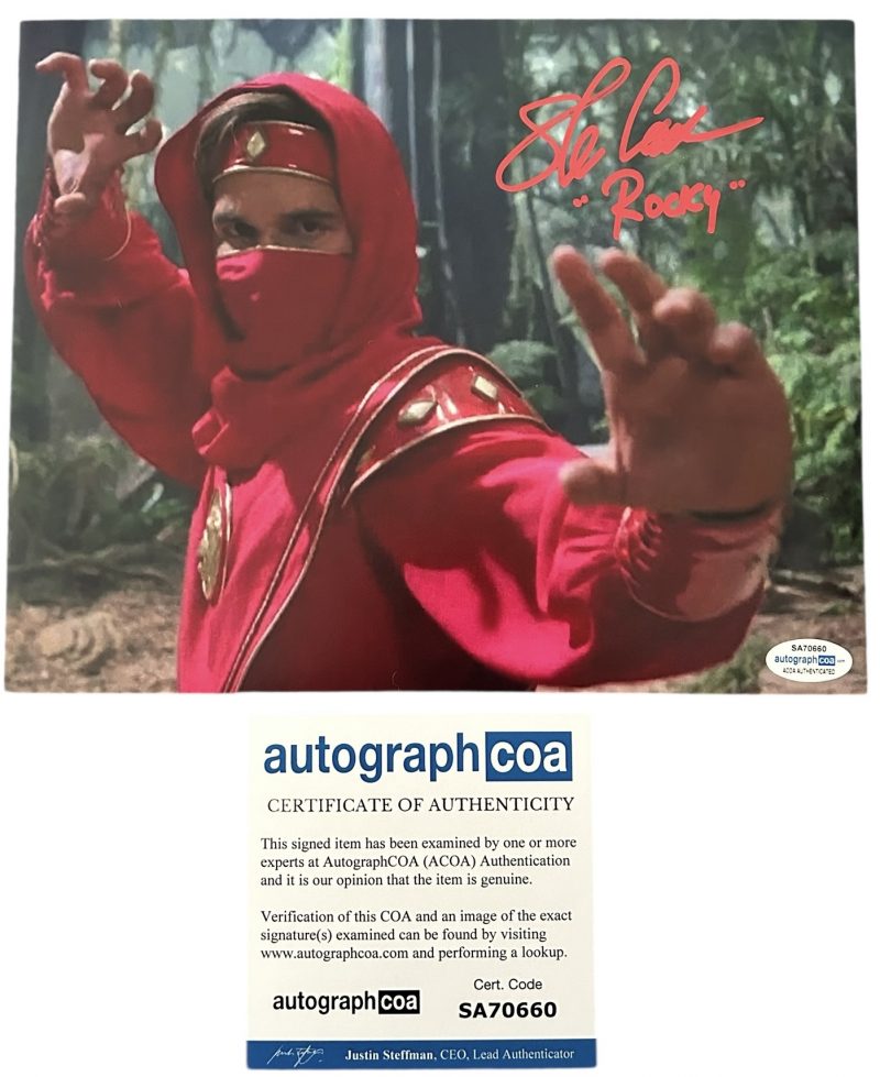 Steve Cardenas - 10x8 - power rangers - ACOA