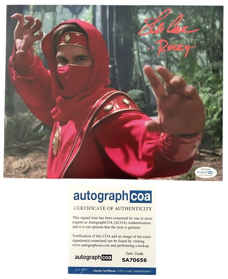 Steve Cardenas - 10x8 - power rangers - ACOA