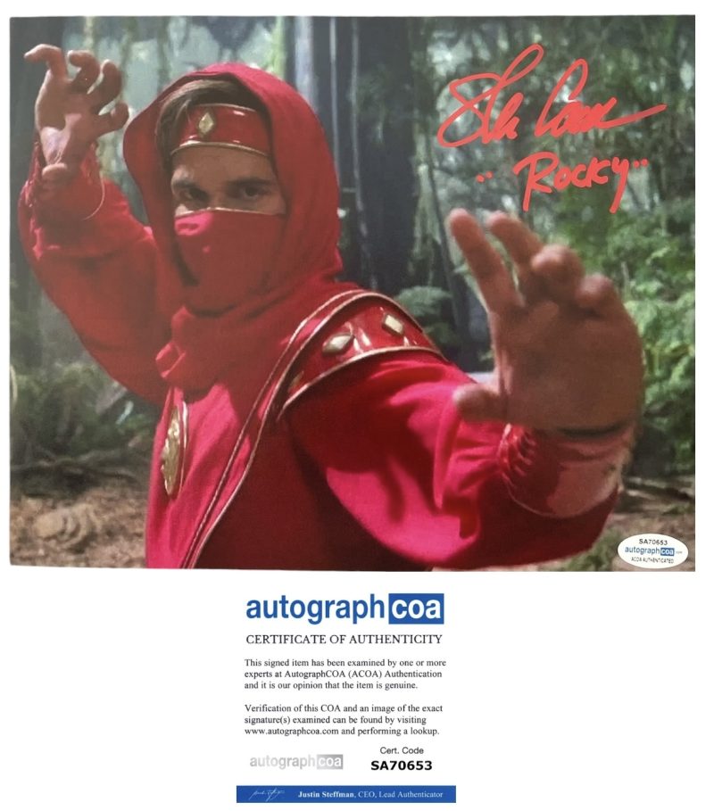 Steve Cardenas - 10x8 - Power Rangers Ninja - ACOA - SA70653