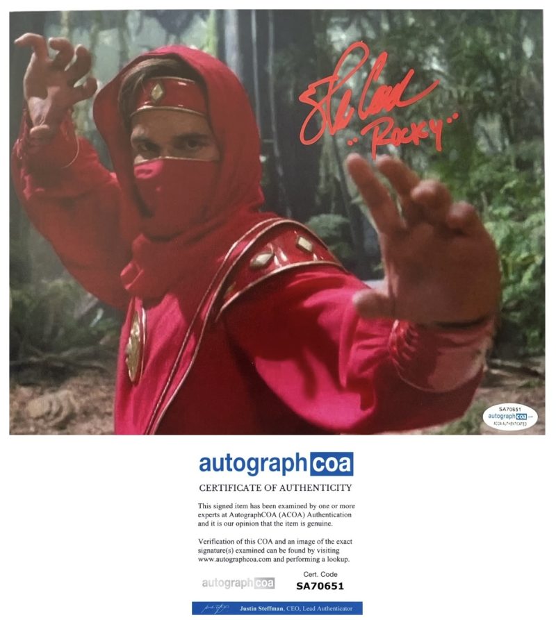 Steve Cardenas - 10x8 - Power Rangers Ninja - ACOA - SA70651