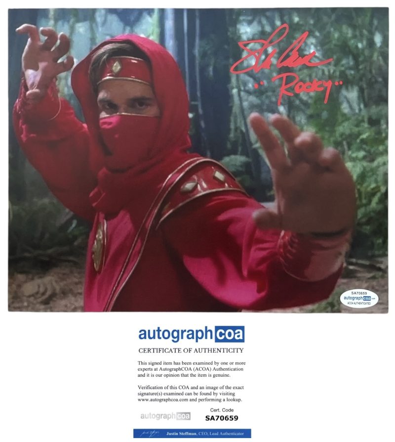 Steve Cardenas - 10x8 - Power Rangers Ninja - ACOA - SA70659