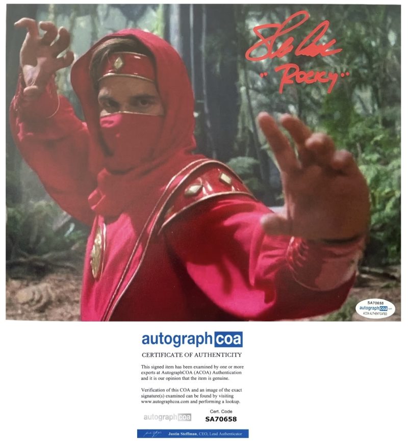Steve Cardenas - 10x8 - Power Rangers Ninja - ACOA - SA70658